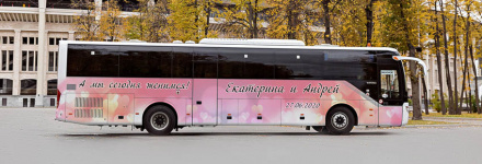Аренда транспорта на свадьбу летом