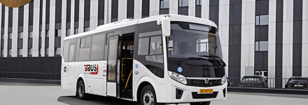 Пополнение в автопарке БизнесБас, автобусы ПАЗ и Вектор NEXT